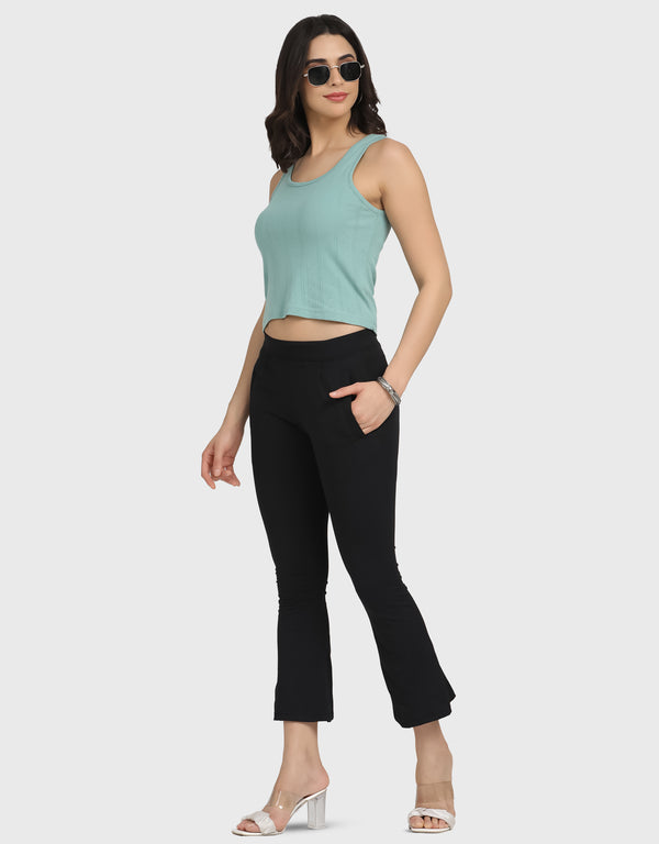 Bell bottom pants for women-(Ballet)