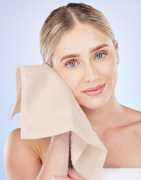 Premium Bamboo Face Towel Combo – Ultra-Soft, Antibacterial & Fast Dry