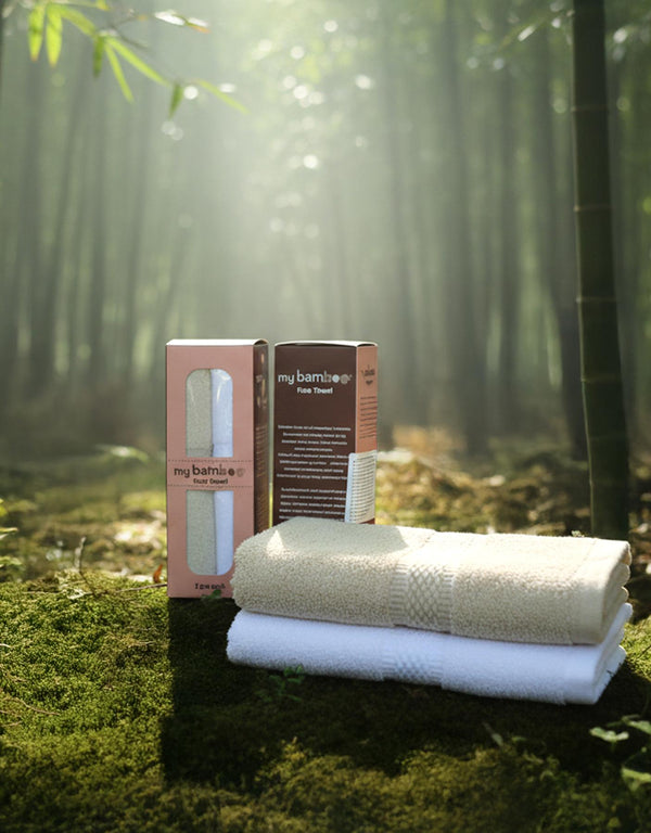 Premium Bamboo Face Towel Combo – Ultra-Soft, Antibacterial & Fast Dry