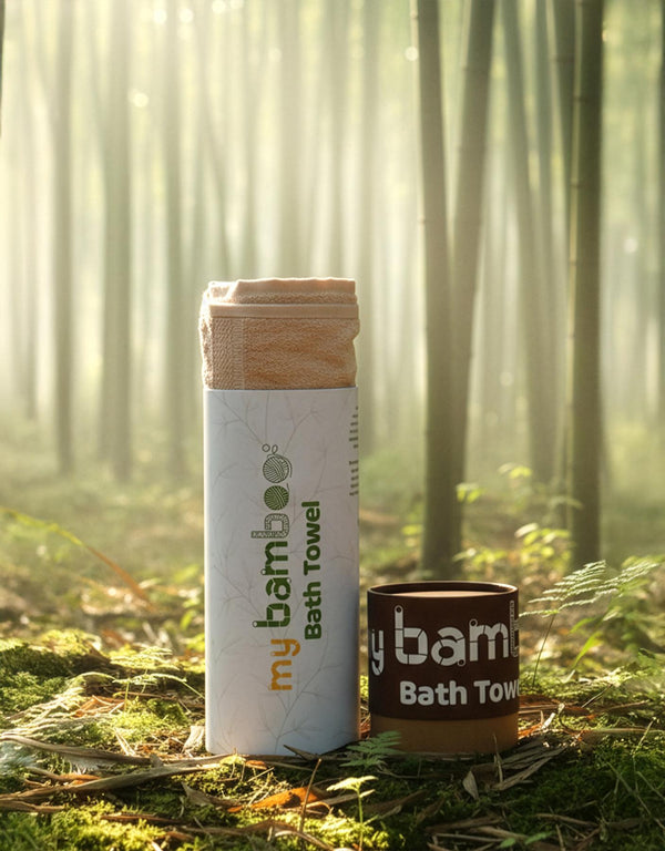 Premium Bamboo Bath Towel 550 GSM – Ultra Soft, Super Absorbent & Quick Dry