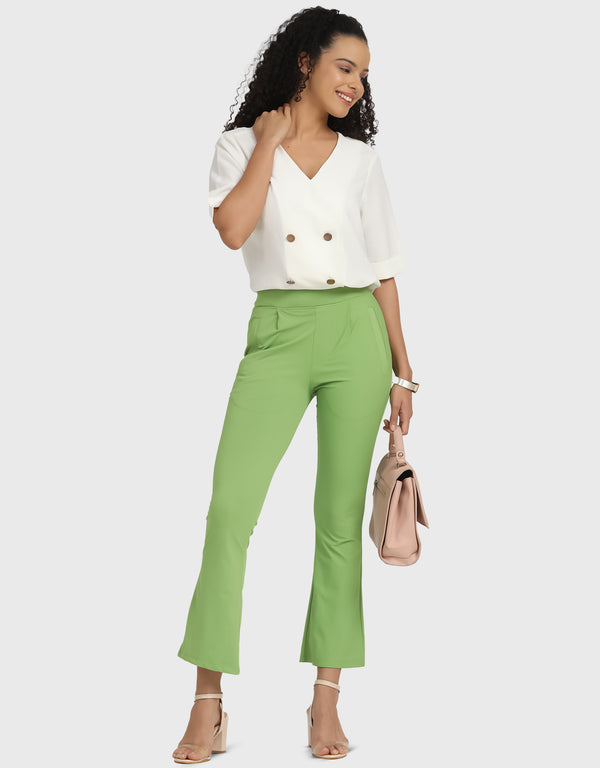 Bell bottom pants for women-(Ballet)