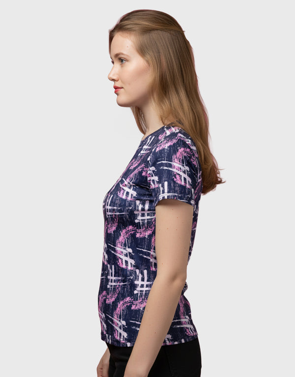 Printed T shirt for women