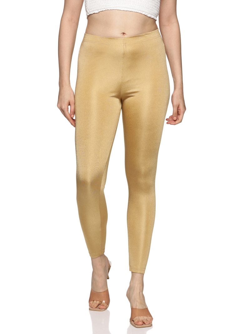 Gold shimmer leggings (AURELIAN)