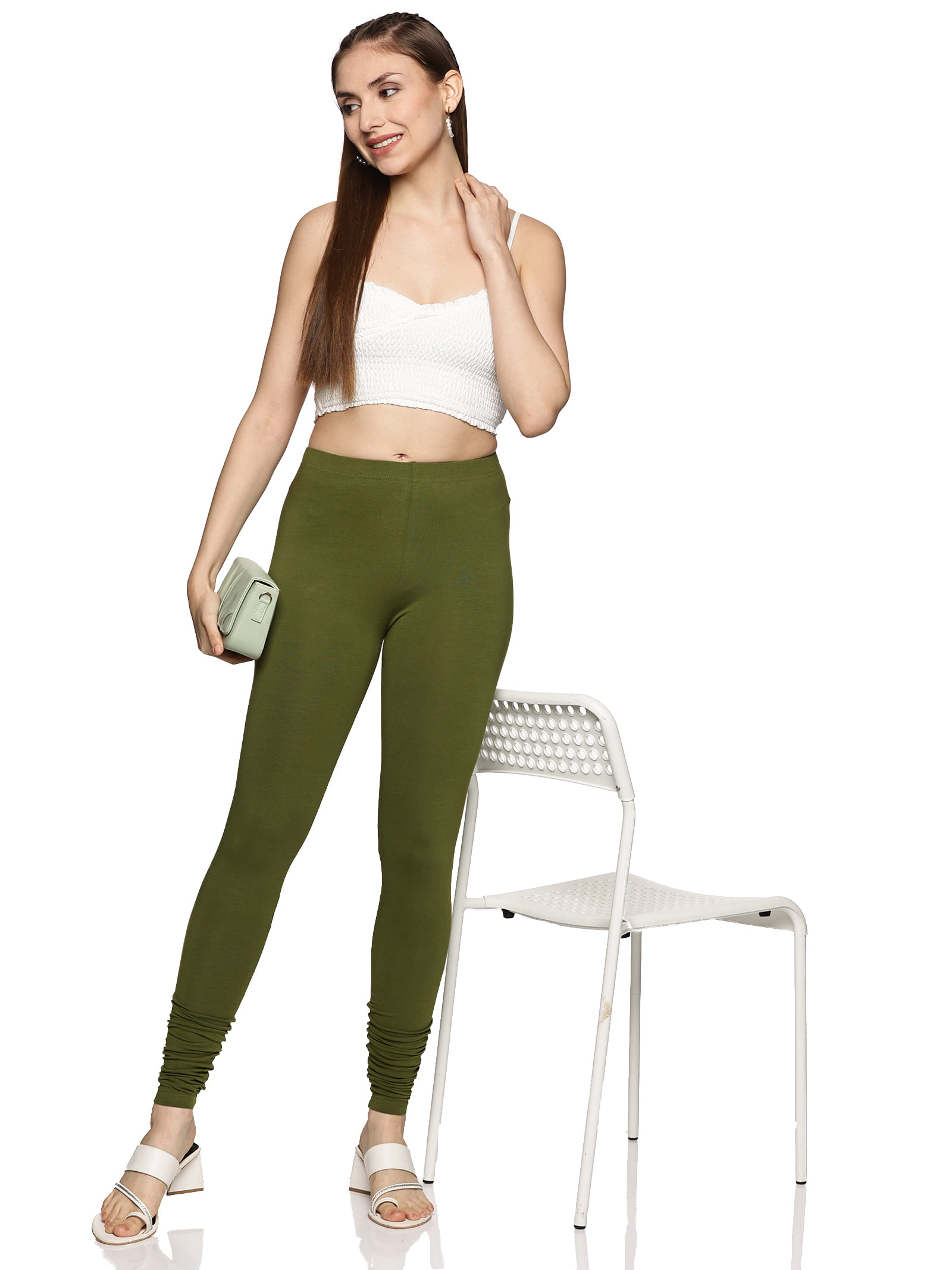 Churidar Leggings (Moss)