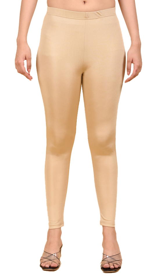 Light Gold shimmer leggings (Beige)