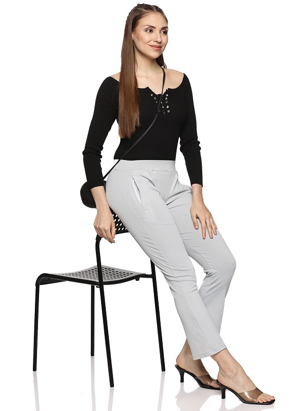 Bell Bottom for Women (Grey)